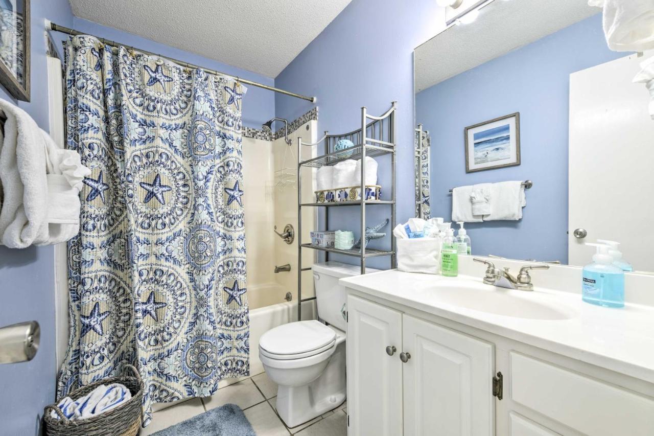 Panama City Beach Condo With Patio And Pool Access! Exteriör bild